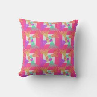 Coussin de jet coloré et confortable