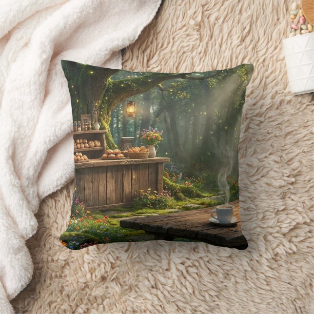 Coussin de jet Cozy Forest Bakery (Couverture)