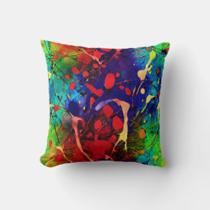 Coussin de jet d'art moderne