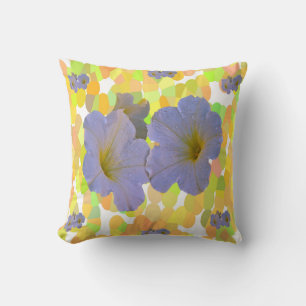 Coussin de jet de fleurs de printemps