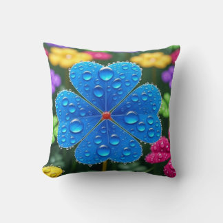Coussin de jet de fleurs fraîches