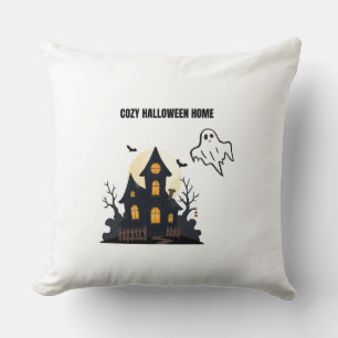 Coussin de jet de maison hantée pour une maison de