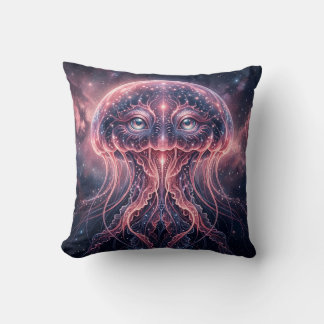 Coussin de jet de méduse céleste