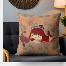 Coussin de jet de Scorpion juvénile