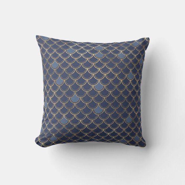 Coussin de jet de sirène de fantaisie inspiré de l (Recto)
