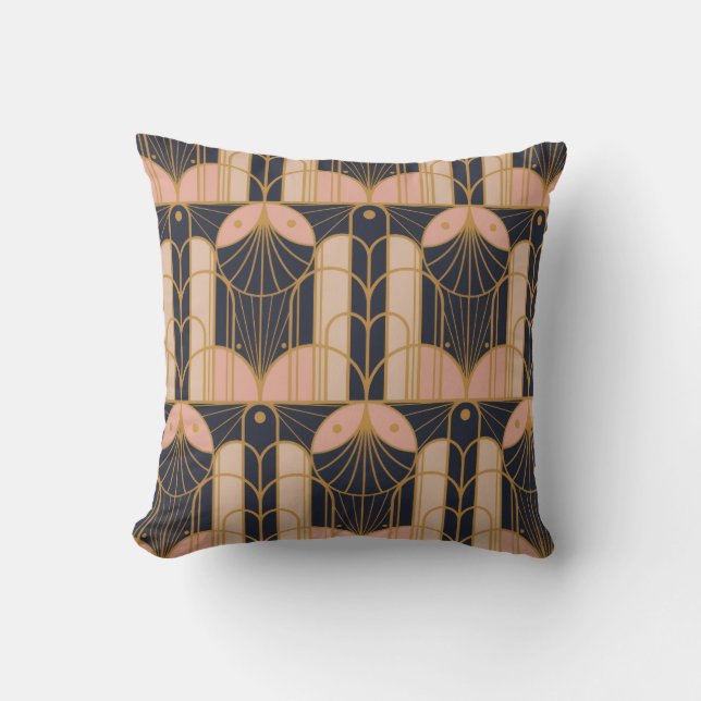 Coussin de jet de style Art déco (Recto)