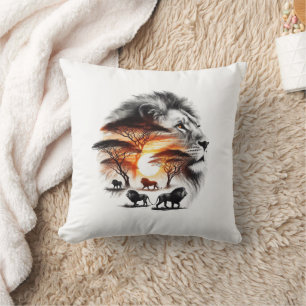 Coussin de jet de style rétro vintage – Maison art