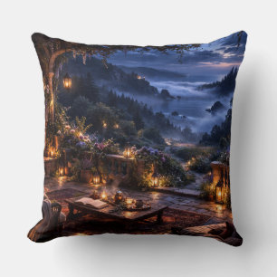 Coussin de jet de terrasse de jardin Vallée brumeu