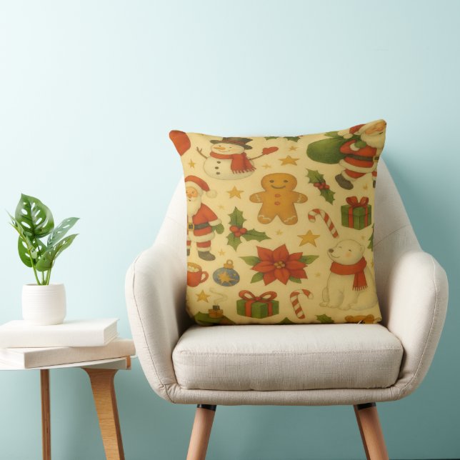 Coussin de jet de vacances (Chaise)