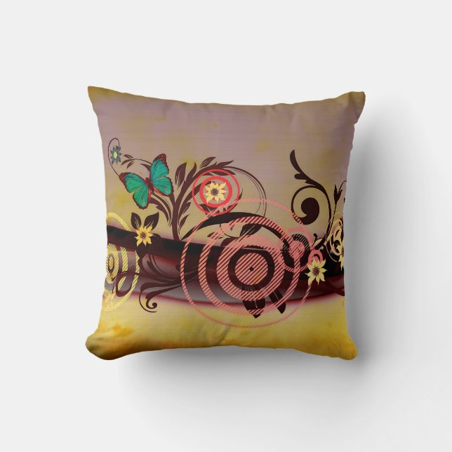 Coussin de jet d'explosion printanière (Recto)