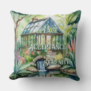 Coussin de jet d'harmonie botanique