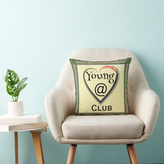 Coussin de jet du club Young at Heart (Chaise)
