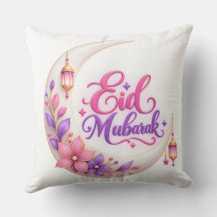 Coussin de jet Eid Mubarak