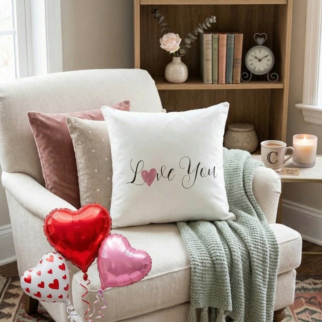  Coussin de jet élégant moderne avec citation moti (Créateur téléchargé)