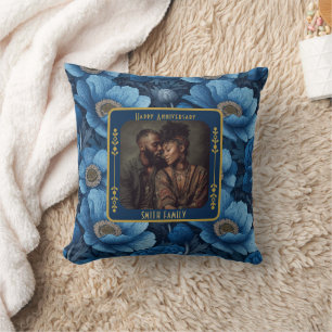 Coussin de jet élégant pour 15e anniversaire de ma