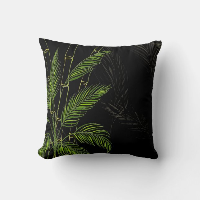 Coussin de jet-en bambou (Recto)