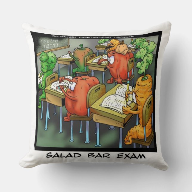 Coussin de jet en coton pour examen de barre d'ins (Recto)