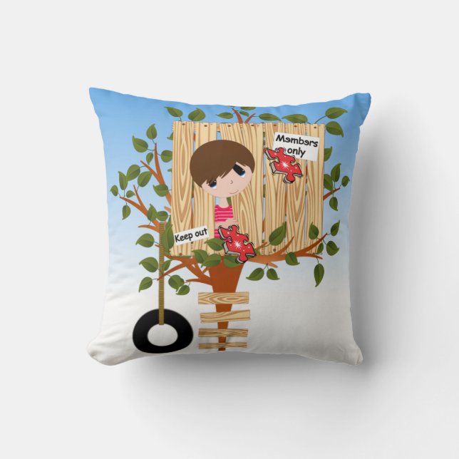 Coussin de jet en polyester « Autisme » 40,64 cm x (Recto)