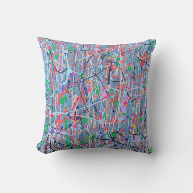 Coussin de jet extérieur 16 x 16 Twisted Sister (Recto)