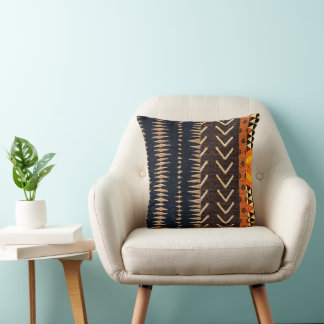 Coussin de jet géométrique Afrocentrique • Patrimo