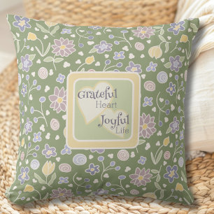 Coussin de jet Inspirant Floral Cottagecore 