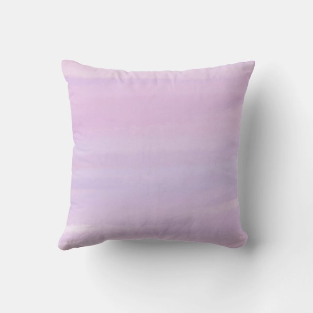 Coussin de jet Ma couleur préférée est Rose Lavand (Verso)