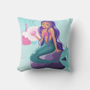 Coussin de jet mermaid
