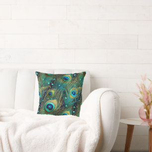 Coussin de jet Peacock Passion