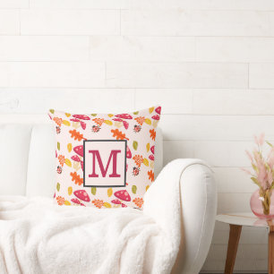 Coussin de jet personnalisé d'automne