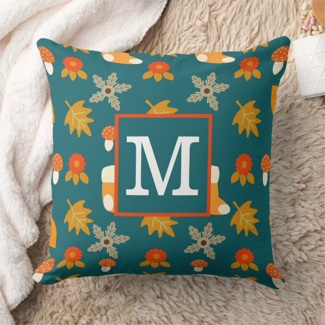 Coussin de jet personnalisé d'automne (Couverture)