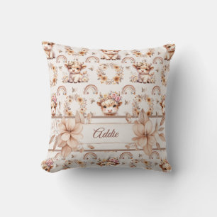Coussin de jet pour la nurserie de vache des Highl