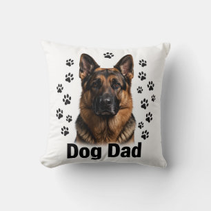 Coussin de jet pour papa de chien
