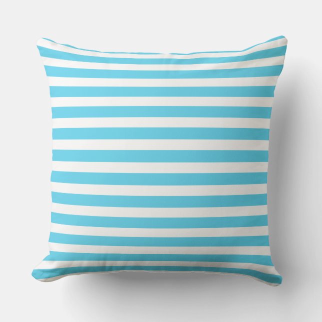 Coussin de jet-rayures (Recto)