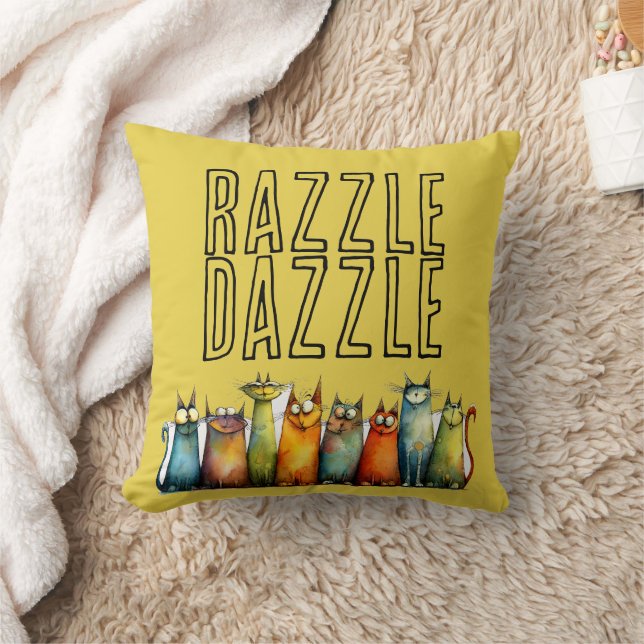 Coussin de jet Razzle Dazzle (Couverture)