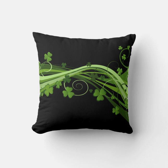 Coussin de jet - Saint-Patrick (Recto)