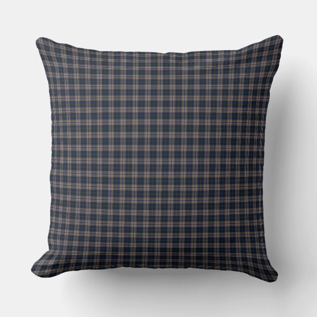 Coussin de jet - Tartan écossais (Recto)