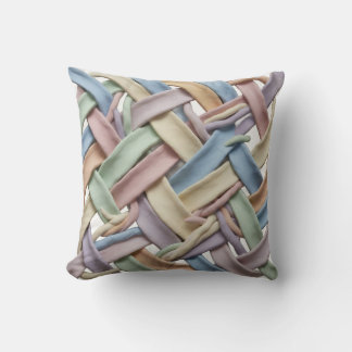 Coussin de jet tissé
