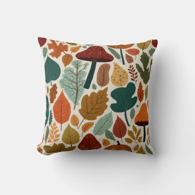 coussin de jetage à thème de chute (Recto)