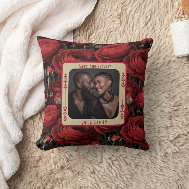 Coussin de jeté Cute Keepsake 1er anniversaire  (Couverture)