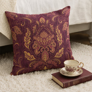 Coussin de jeté Damask Square