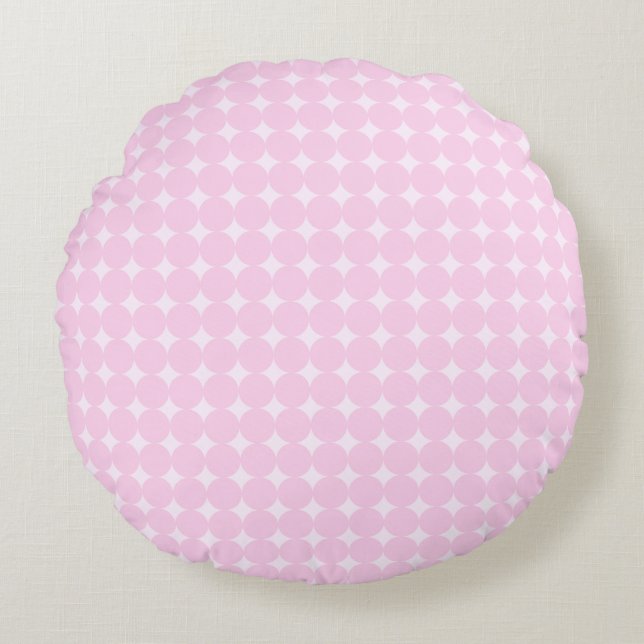 Coussin de jeté pour la nurserie de bébé fille à p (Devant)