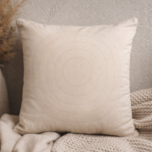 Coussin de jetée en spirale de pierre Zen