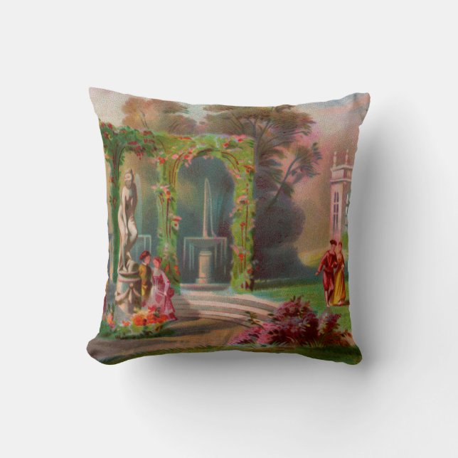 Coussin de jetée Promenade du Parc (Recto)