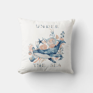 Coussin de jetée sous la mer