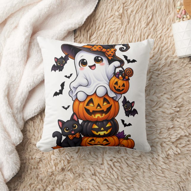Coussin de jeton Joyeux Halloween (Couverture)