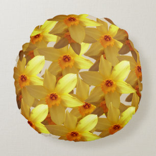Coussin de jonquilles en fleurs