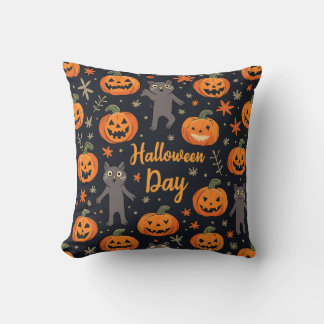 Coussin de jour d'Halloween
