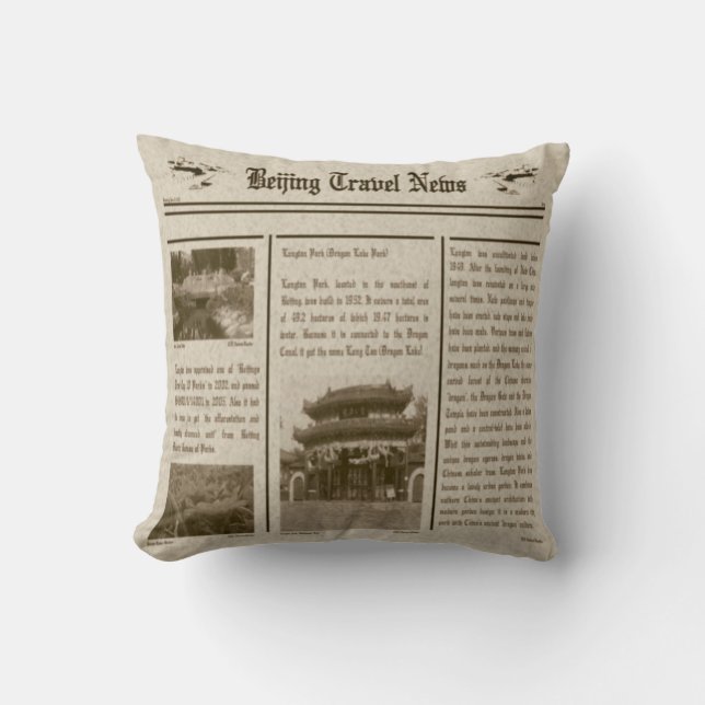 Coussin de journal (Recto)