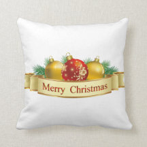Coussin de Joyeux Noël