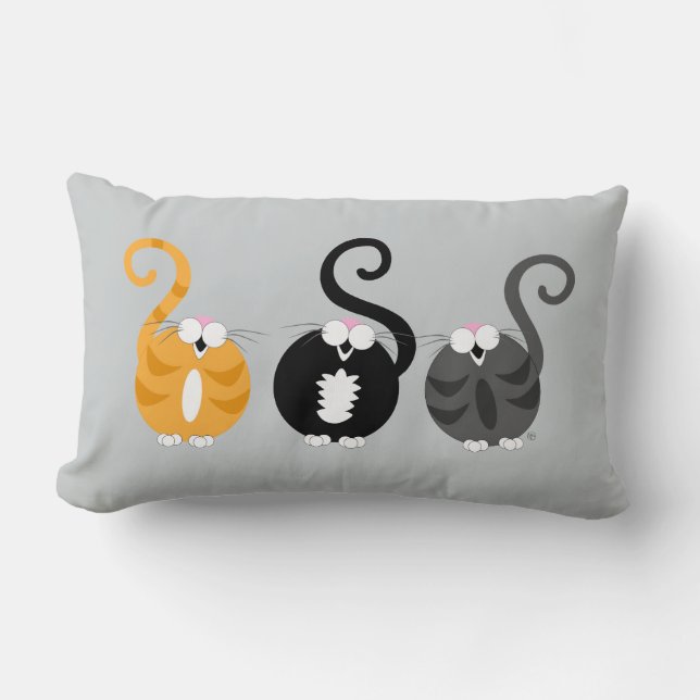 Coussin de Kitty Rolly Pollies (Recto)